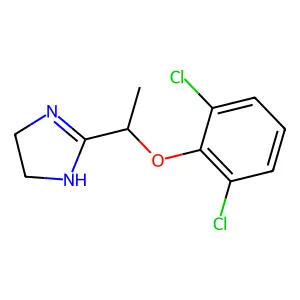 鹽酸洛非西定 structure