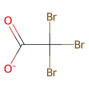 Tribromoacetate structure