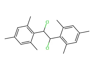 1,2-Dichloro-1,2-dimesitylethane structure