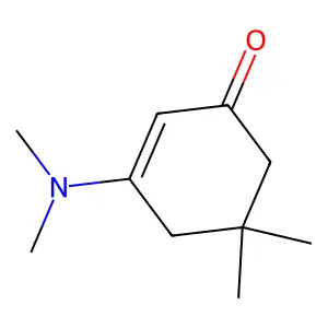 2-Cyclohexenone,3-(N,N-dimethylamino)-5,5-dimethyl- structure