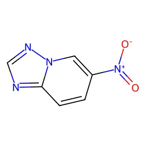 6-Nitro-[1,2,4]triazolo[1,5-a]pyridine structure