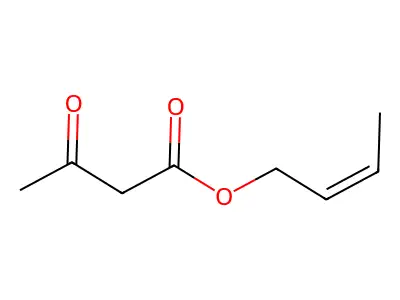 [(Z)-but-2-enyl] 3-oxobutanoate structure