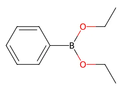 Diethyl phenylboronate structure