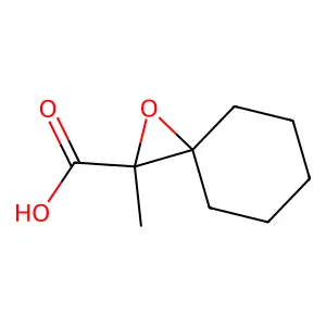 2-甲基-1-氧杂螺(2.5)辛烷-2-甲酸 structure