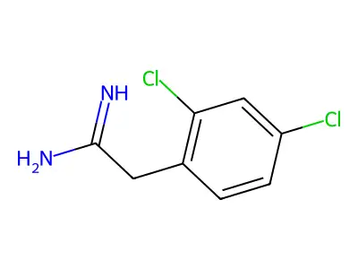 2-(2,4-Dichlorophenyl)acetimidamide structure