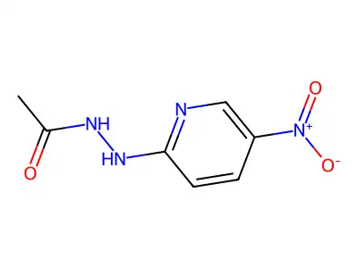 N'-(5-nitropyridin-2-yl)acetohydrazide structure
