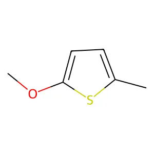Thiophene, 2-methoxy-5-methyl- structure