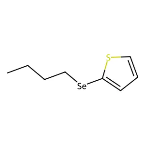 Thiophene, 2-(butylselenyl)- structure