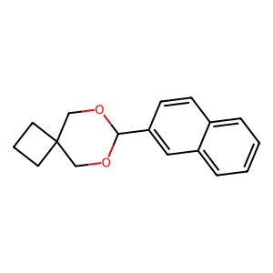 7-Naphthalen-2-yl-6,8-dioxaspiro[3.5]nonane structure