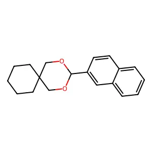 3-Naphthalen-2-yl-2,4-dioxaspiro[5.5]undecane structure