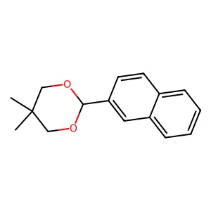 5,5-Dimethyl-2-(naphthalen-2-YL)-1,3-dioxane structure