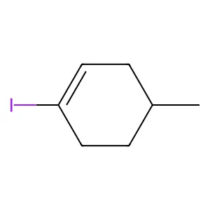 1-Iodo-4-methylcyclohexene structure