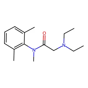 2-(Diethylamino)-N-(2,6-dimethylphenyl)-N-methylacetamide structure