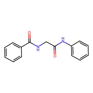 n-(2-Anilino-2-oxoethyl)benzamide structure