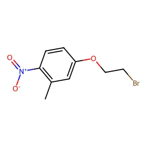 4-(2-Bromoethoxy)-2-methyl-1-nitrobenzene structure