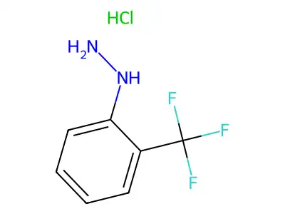 2-(Trifluoromethyl)phenylhydrazine structure