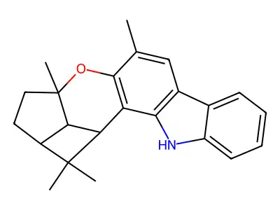 Bicyclomahanimbine structure
