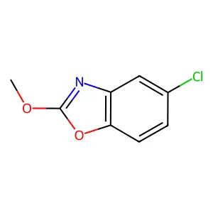 Benzoxazole, 5-chloro-2-methoxy- structure