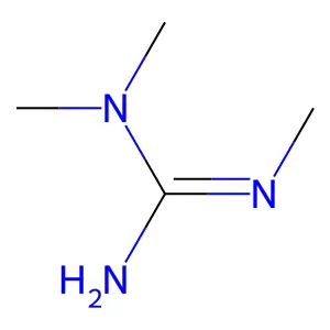 N,N,N'-Trimethylguanidine structure