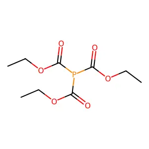 Ethyl bis(ethoxycarbonyl)phosphanylformate structure