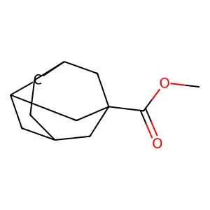 Methyl 1-homoadamantanecarboxylate structure