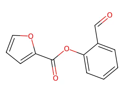 2-Formylphenyl 2-furoate structure