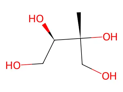 2-Methylerythritol structure