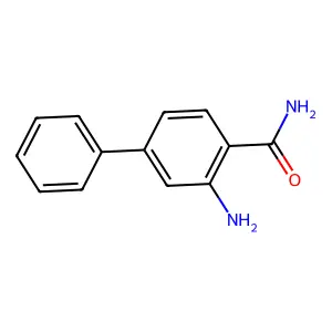 3-氨基-4-联苯甲酰胺 structure