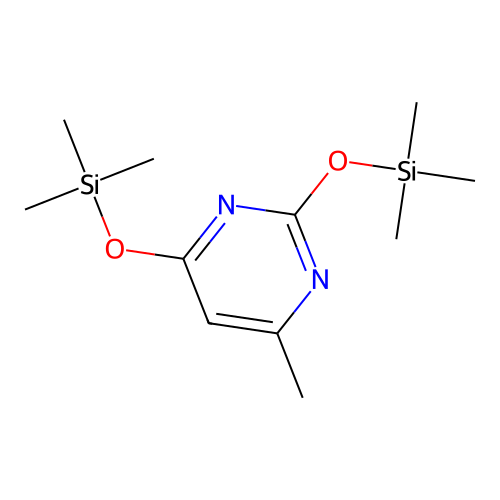 2,4-Bis(trimethylsilyloxy)-6-methylpyrimidine structure