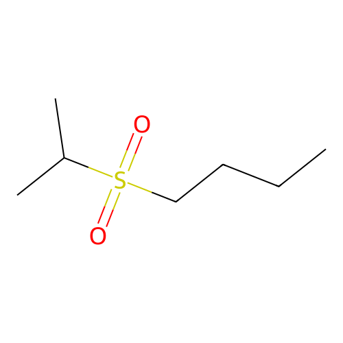 Sulfone, butyl isopropyl structure