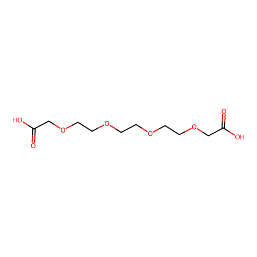 3,6,9,12-Tetraoxatetradecane-1,14-dioic acid structure