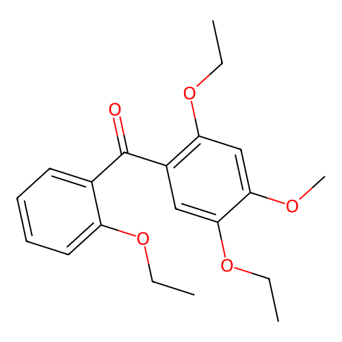 (2,5-Diethoxy-4-methoxyphenyl)(2-ethoxyphenyl)methanone structure