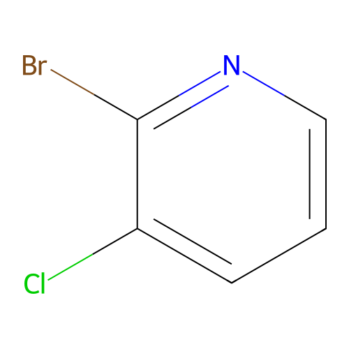 2-Bromo-3-chloropyridine structure