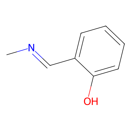 Salicyliden-methylamin structure