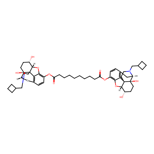 Dinalbuphine Sebacate structure
