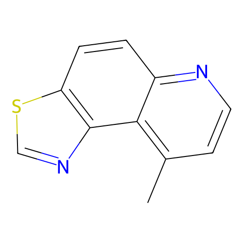Thiazolo[4,5-f]quinoline, 9-methyl- structure