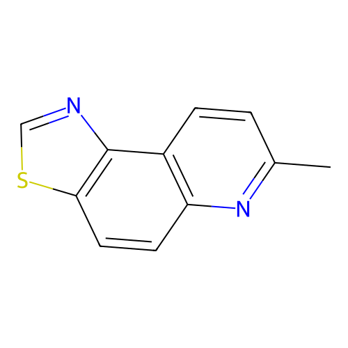Thiazolo[4,5-f]quinoline, 7-methyl- structure