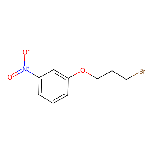 1-(3-Bromopropoxy)-3-nitrobenzene structure