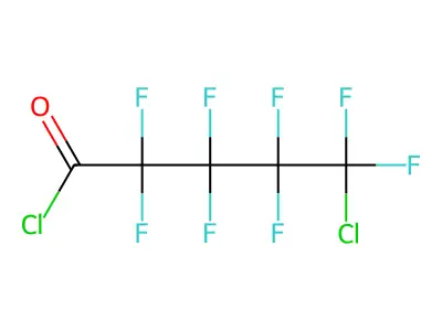 5-Chlorooctafluoropentanoic acid structure