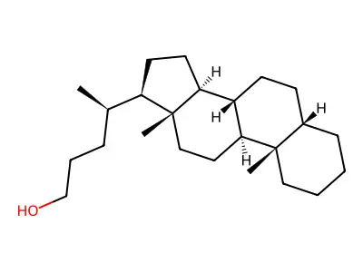 Tetra-deoxycholic acid structure