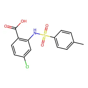 4-Chloro-2-(4-methylbenzene-1-sulfonamido)benzoate structure