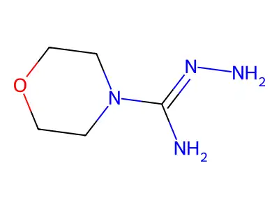 morpholine-4-carboximidhydrazide structure