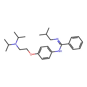 ethanesulfonic acid- 4-({[3-(4,6-diamino-2,2-dimethyl-1,3,5-triazin-1(2h)-yl)phenoxy]acetyl}amino)benzenesulfonyl fluoride(1:1) structure