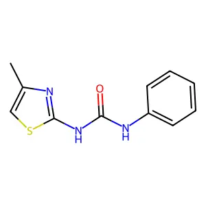 3-(4-Methyl-1,3-thiazol-2-yl)-1-phenylurea structure