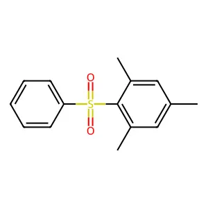 Mesityl phenyl sulfone structure