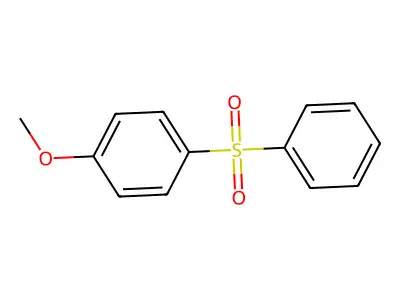 1-Methoxy-4-(phenylsulfonyl)benzene structure