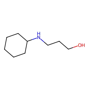 3-(Cyclohexylamino)propan-1-ol structure