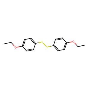 Bis(4-ethoxyphenyl) disulfide structure