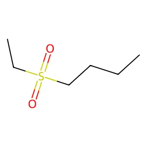 Butyl ethyl sulfone structure