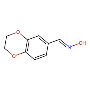 N-(2,3-dihydro-1,4-benzodioxin-6-ylmethylidene)hydroxylamine structure